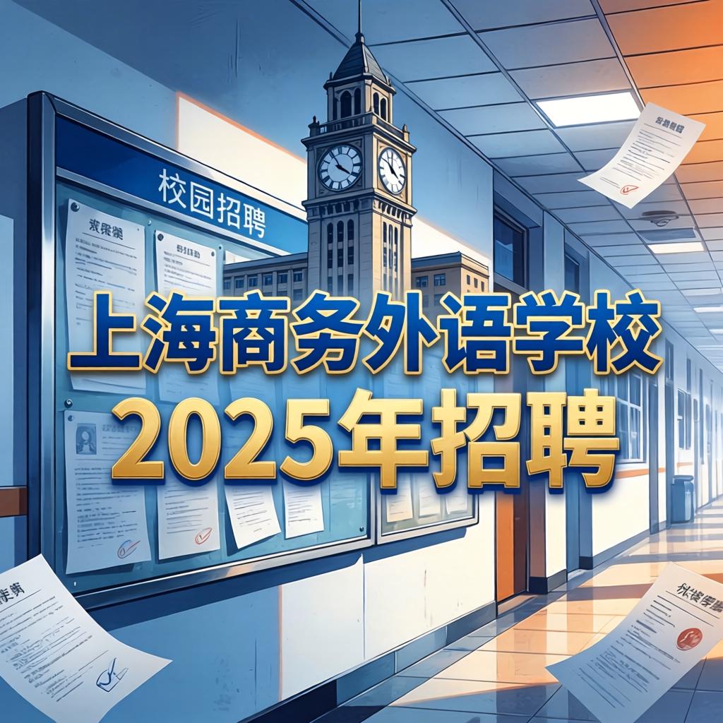 上海工商外国语学校2025年教师招聘公告(图1) 上海工商外国语学校2025年教师招聘公告(图1)