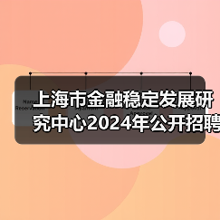 上海市金融稳定发展研究中心2024年公开招聘工作人员公告（第二批）（图4）