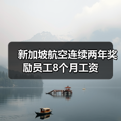 新加坡航空连续两年奖励员工8个月工资(图2) 新加坡航空连续两年奖励员工8个月工资(图2)