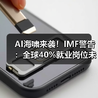 AI海啸来袭！IMF警告：全球40%就业岗位未来两年将受冲击（图3）