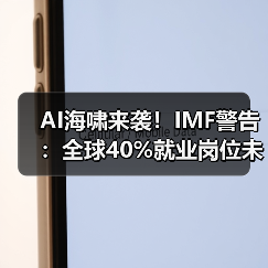 AI海啸来袭！IMF警告：全球40%就业岗位未来两年将受冲击（图2）