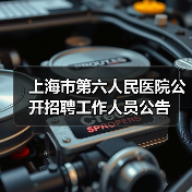 上海市第六人民医院公开招聘工作人员公告(图3) 上海市第六人民医院公开招聘工作人员公告(图3)