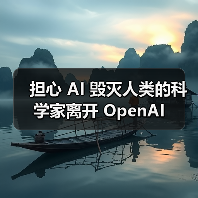 担心 AI 毁灭人类的科学家离开 OpenAI(图1) 担心 AI 毁灭人类的科学家离开 OpenAI(图1)