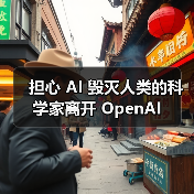 担心 AI 毁灭人类的科学家离开 OpenAI(图2) 担心 AI 毁灭人类的科学家离开 OpenAI(图2)