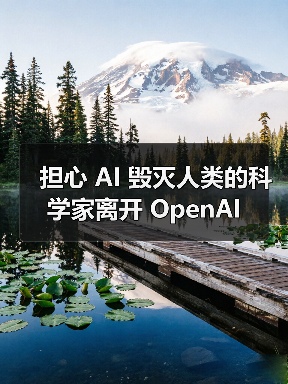 担心 AI 毁灭人类的科学家离开 OpenAI(图4) 担心 AI 毁灭人类的科学家离开 OpenAI(图4)