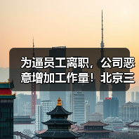 为逼员工离职,公司恶意增加工作量!北京三中院判决(图4) 为逼员工离职,公司恶意增加工作量!北京三中院判决(图4)