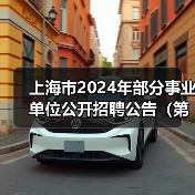 上海市2024年部分事业单位公开招聘公告(第二批)(图2) 上海市2024年部分事业单位公开招聘公告(第二批)(图2)