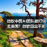 微软中国AI团队被打包去美国?微软回应不影响在国内的运营(图1) 微软中国AI团队被打包去美国?微软回应不影响在国内的运营(图1)