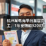 杭州某电商平台基层员工，1年受贿超9200万（图4）