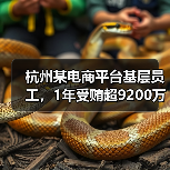 杭州某电商平台基层员工，1年受贿超9200万（图1）