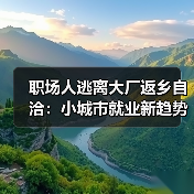 职场人逃离大厂返乡自洽：小城市就业新趋势（图2）