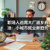 职场人逃离大厂返乡自洽：小城市就业新趋势（图3）
