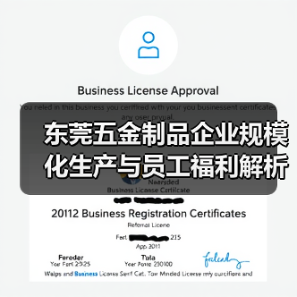 东莞五金制品企业规模化生产与员工福利解析（图3）