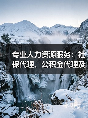 专业人力资源服务：社保代理、公积金代理及劳务派遣一站式解决方案（图2）