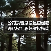 公司录音录像是否侵犯隐私权?职场维权指南(图3) 公司录音录像是否侵犯隐私权?职场维权指南(图3)