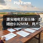 源宝精密五金压铸：高精度0.02MM，月产7000万件，专业生产电子通信五金产品（图1）