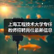 上海工程技术大学专任教师招聘岗位最新信息（图1）
