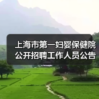 上海市第一妇婴保健院公开招聘工作人员公告（图3）