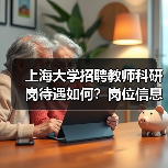 上海大学招聘教师科研岗待遇如何?岗位信息全解析(图3) 上海大学招聘教师科研岗待遇如何?岗位信息全解析(图3)