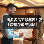拼多多员工最年轻?富士康年龄最高揭秘!(图1) 拼多多员工最年轻?富士康年龄最高揭秘!(图1)